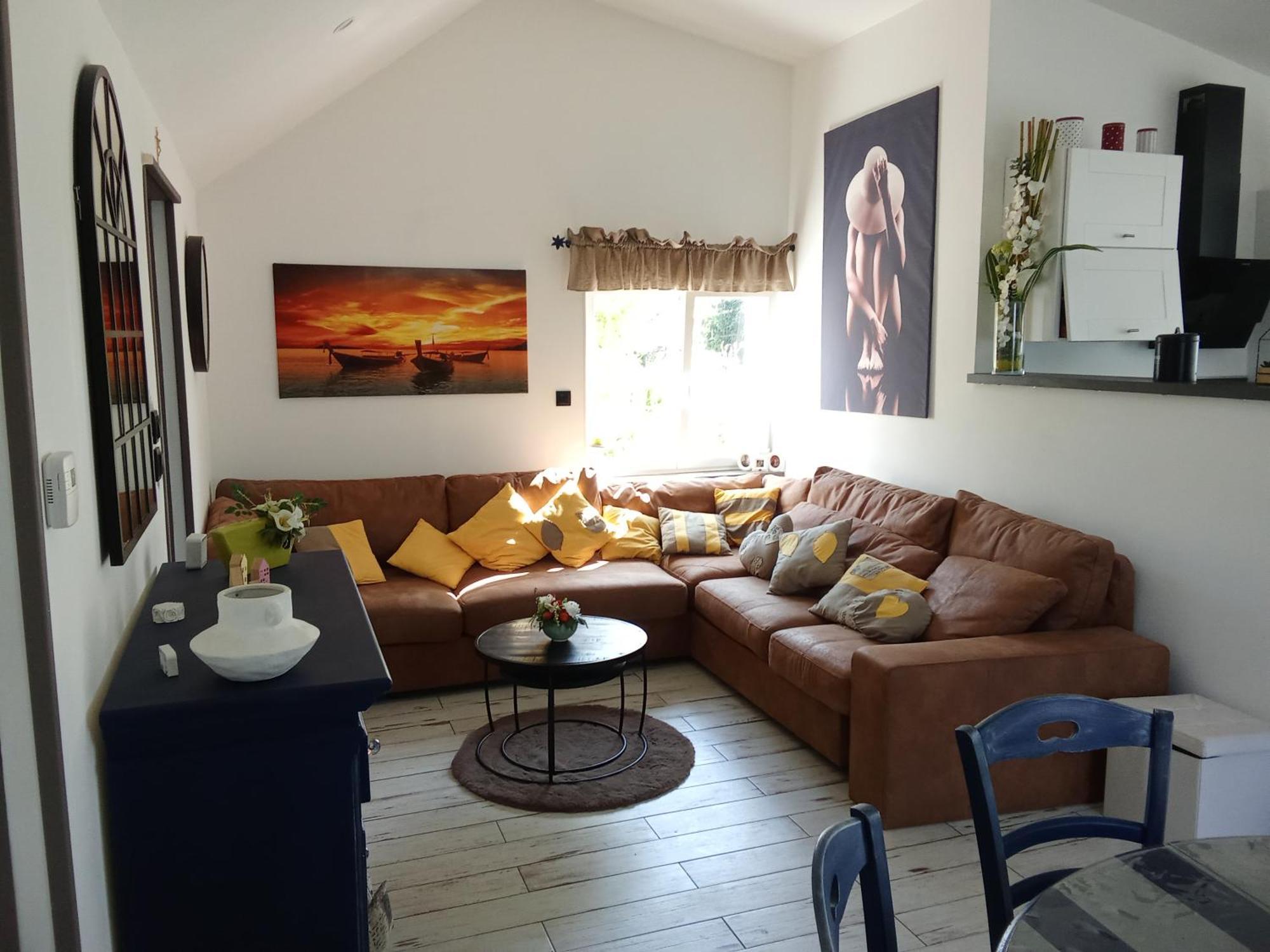 Au Petit Bonheur Apartment Ferques Bagian luar foto